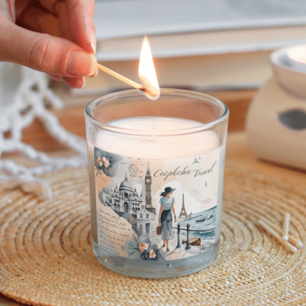 Candle - apple harvest, home decor