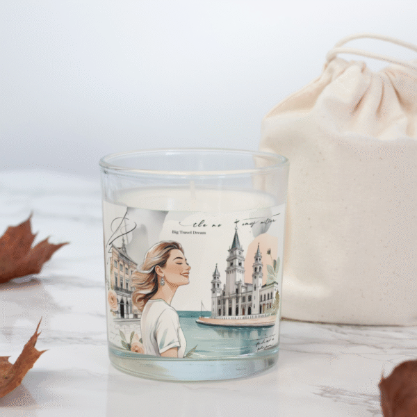 Candle - cozy home decor, gift candle