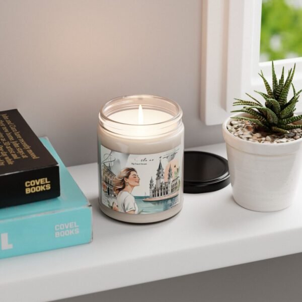 Candle - cozy home decor, gift candle