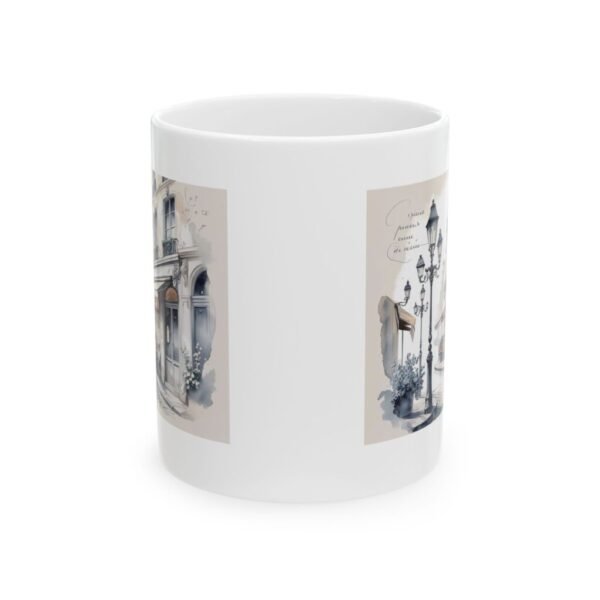 Mug - City Cafe Street Calm Serenity Travel Design