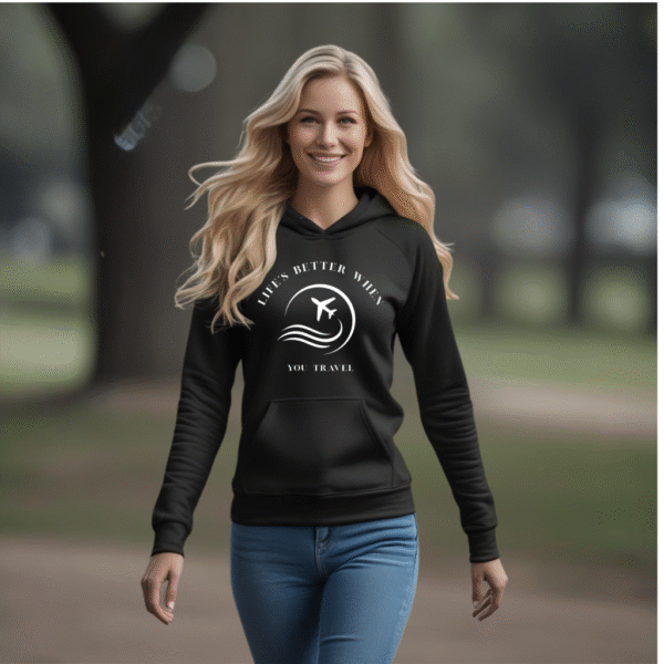 Classic Fit Hooded Sweatshirt for All