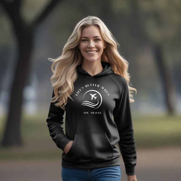 Classic Fit Hooded Sweatshirt for All