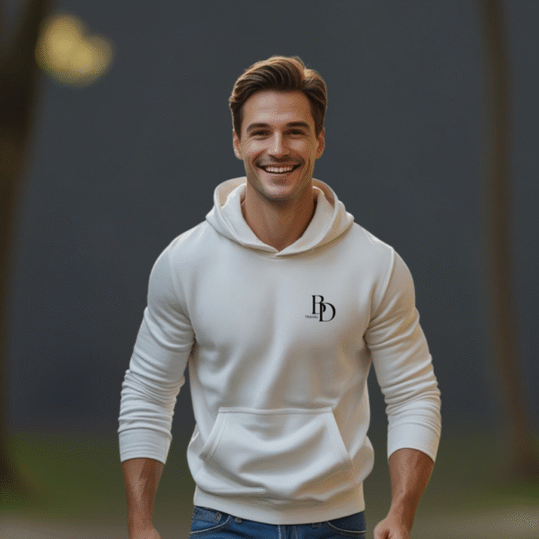 Essential Comfort Hoodie – Soft, Sustainable & Made to Last