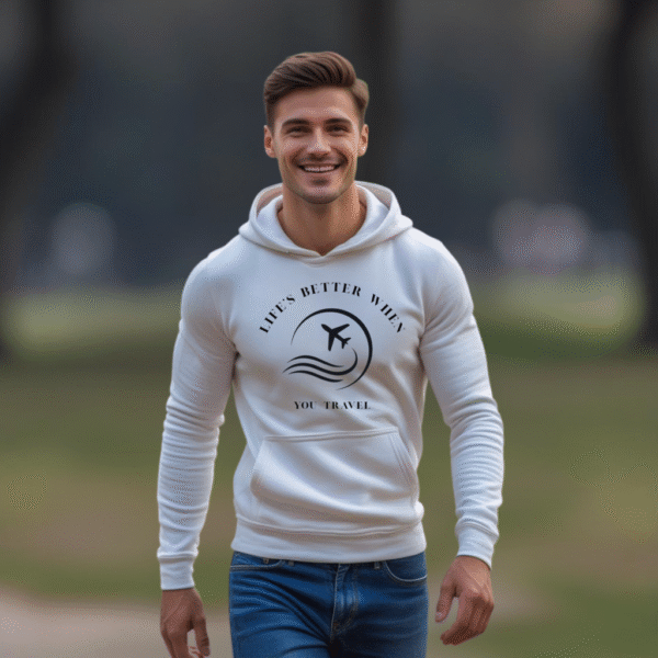 Everyday Minimalist Hoodie – Soft Feel, Clean Style