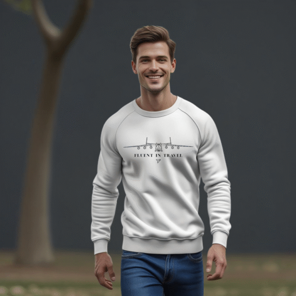 Heather Gray Crewneck Sweatshirt – Timeless Comfort with a Modern Fit