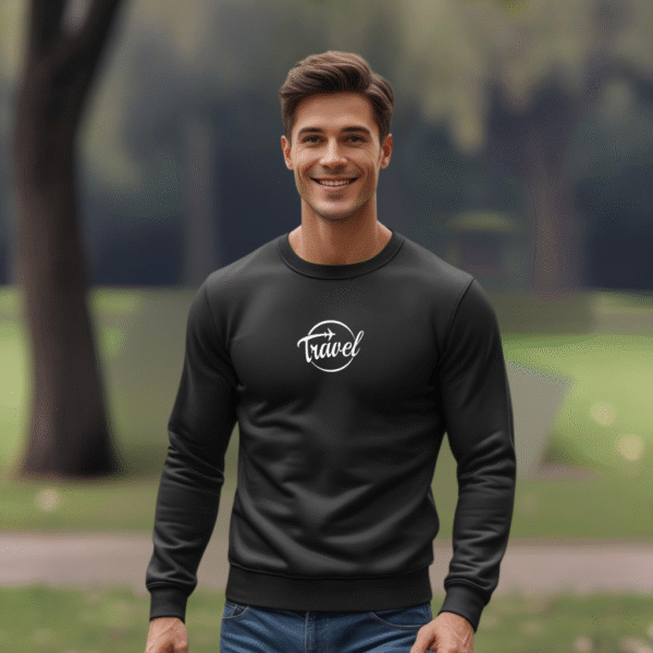 Forest Green Crewneck Sweatshirt – Rich Color & Everyday Comfort