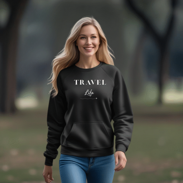 Essential Comfort Crewneck – Soft, Sustainable & Made to Last