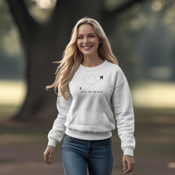 Motivation Crewneck – Positive Vibes for Everyday Wear