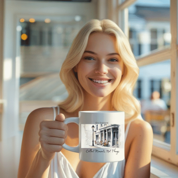 White Ceramic Mug – Classic 11oz Coffee Cup for Everyday Enjoyment