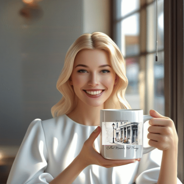 White Ceramic Mug – Classic 11oz Coffee Cup for Everyday Enjoyment