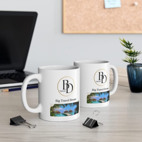 Luxury Mug – 11oz Ceramic Coffee Cup for First-Class Travelers